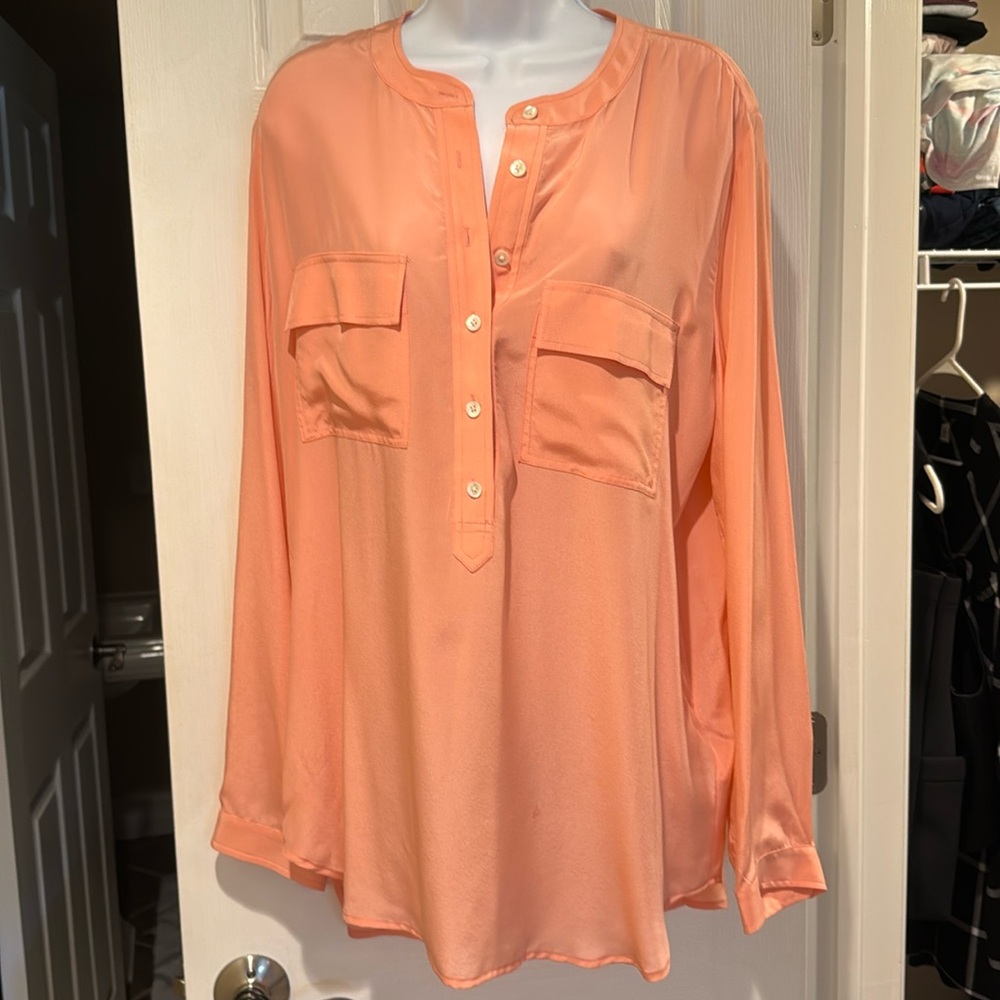 NWT Banana Republic Silk Tunic Shirt